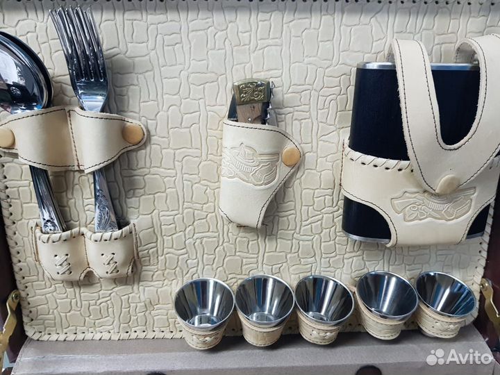 Набор для пикника на 5 персон в кейсе