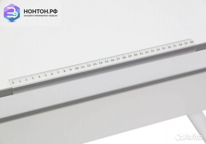 Парта-трансформер Polini kids City белый / серый