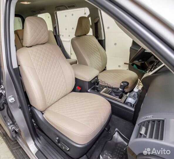 Авто чехлы из экокожи luxury