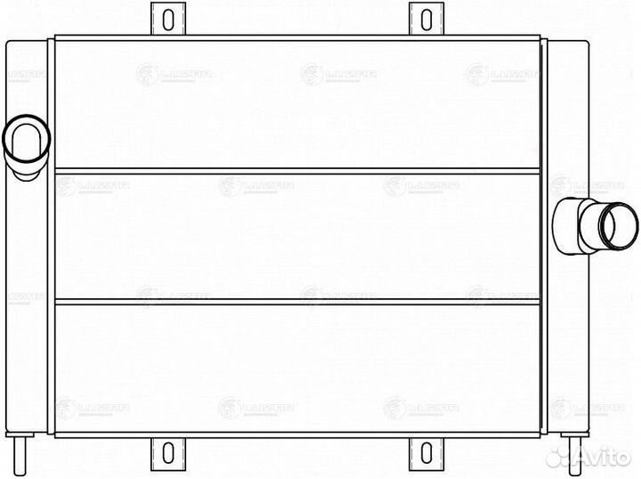 Интеркулер ГАЗель-Бизнес Cummins с кондиционером
