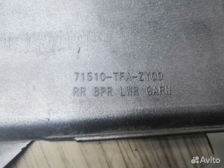 Накладка заднего бампера Honda Cr-v 4 (2014-2018)