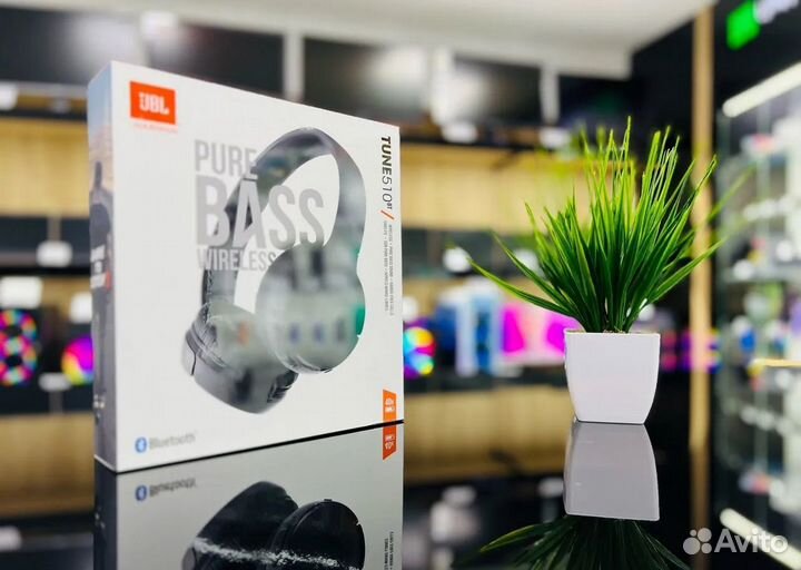 Беспроводные Наушники JBL Tune 510bt Черные