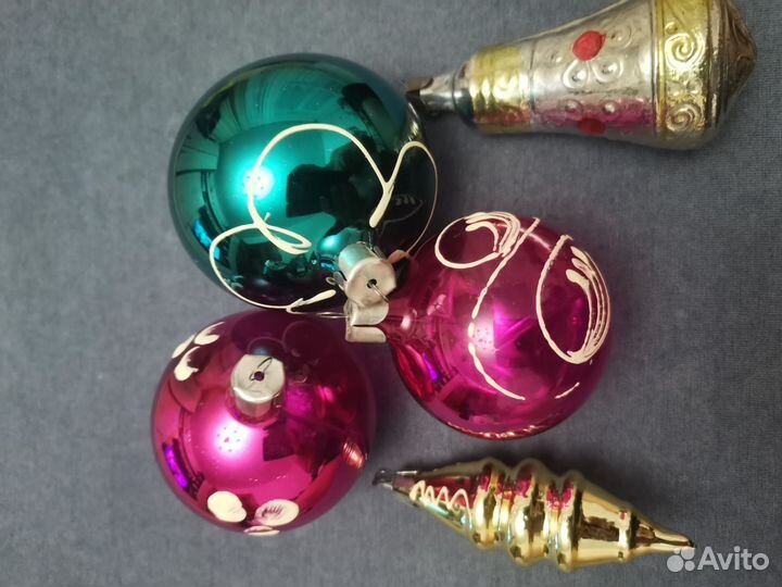 Елочные игрушки СССР