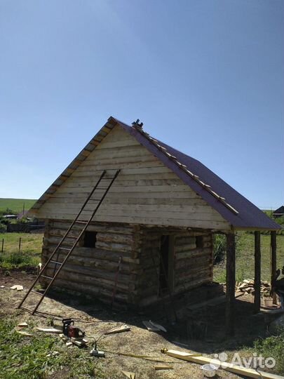 Сруб для бани 3х3 3х4 3х5 4х5