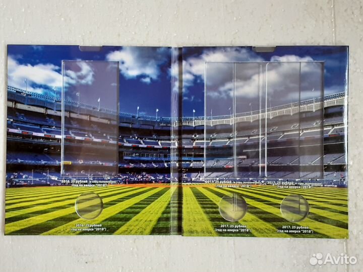 Набор фифа в альбоме и поштучно - купюра