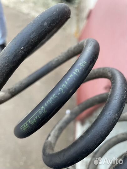 Пружины задней повески Granta Sport