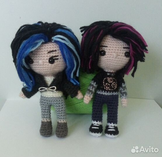 Вязаные персонажи популярных мультсериалов