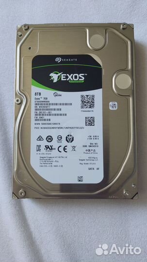 Жесткий диск Seagate Exos 8тб