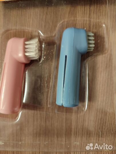 Набор зубных щёток для животных