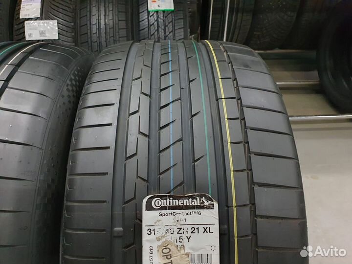 Continental ContiSportContact 6 SUV 275/45 R21 и 315/40 R21