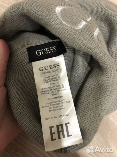 Шапка guess оригинал