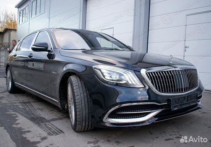 Фейслифтинг Maybach x 222 в рестайлинг майбах 222
