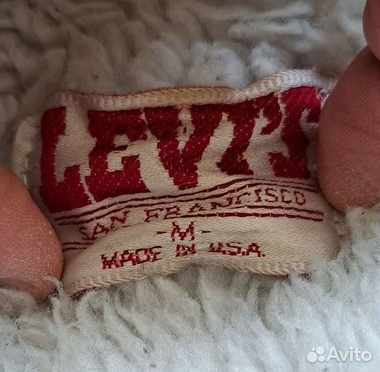 Шерпа Levi's Made In USA 80s