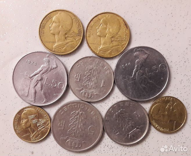 Подборка иностранных монет