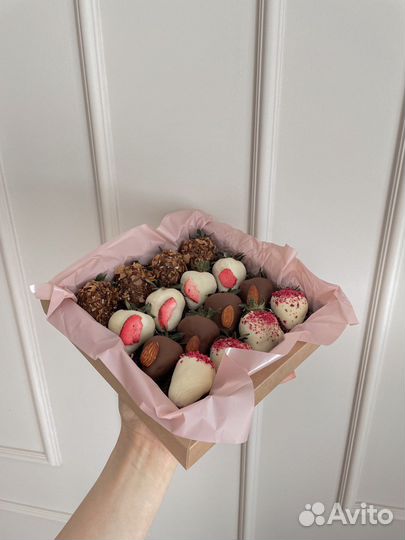 Клубника в шоколаде коробки