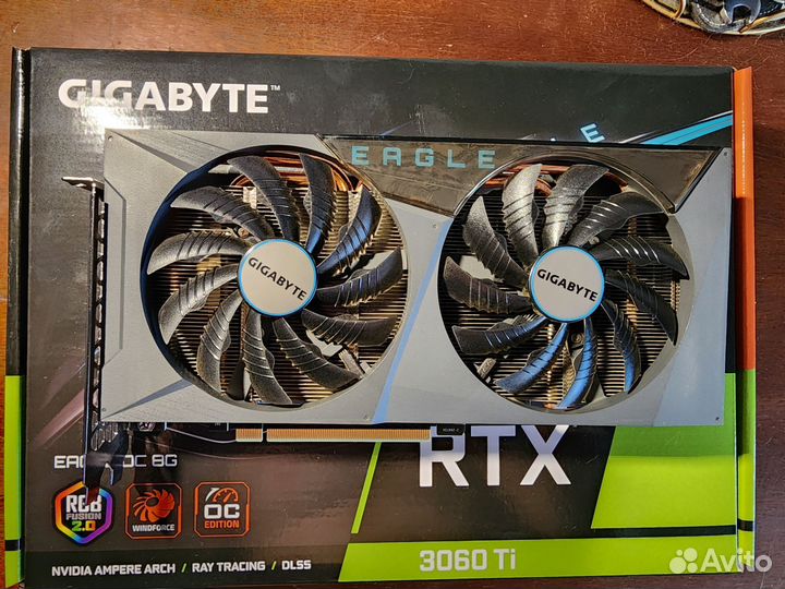 Gigabyte RTX 3060 ti 8192Mb gddr6