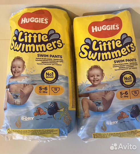 Подгузники-трусики для плавания Huggies