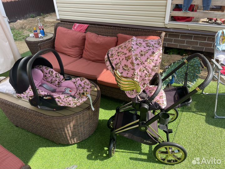 Коляска и автокресло cybex jeremy scott