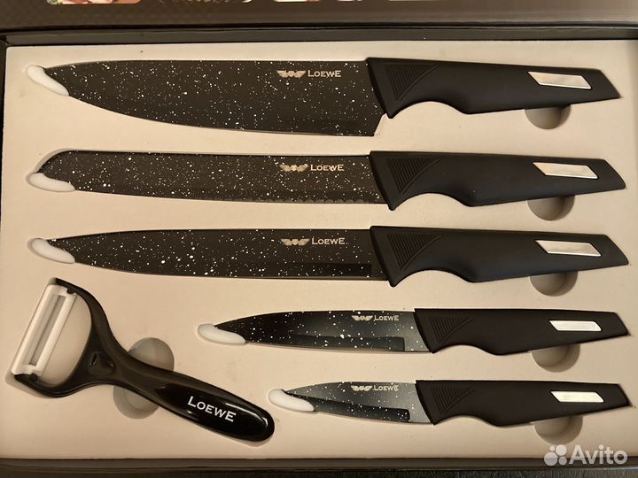 Набор ножей Loewe с антибактериальным покрытием
