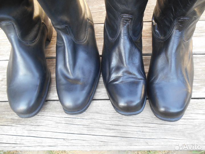 Сапоги хромовые новые