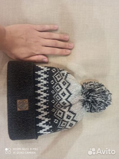 Подростковая зимняя шапка