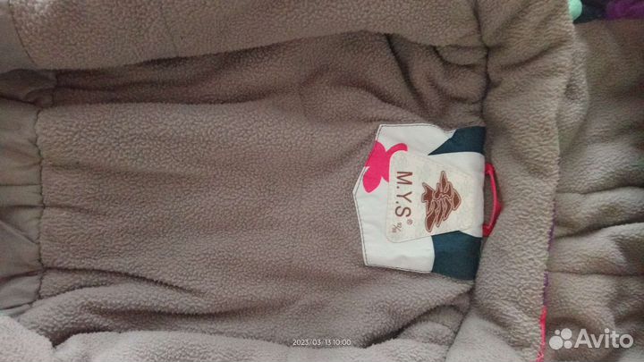 Комбинезон демисезонный для девочки 92