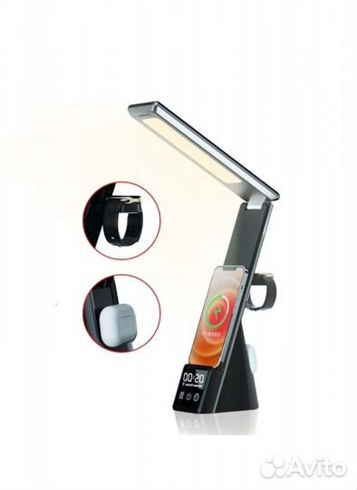 Лампа с беспроводной зарядкой