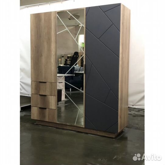 Шкаф 170см, графит