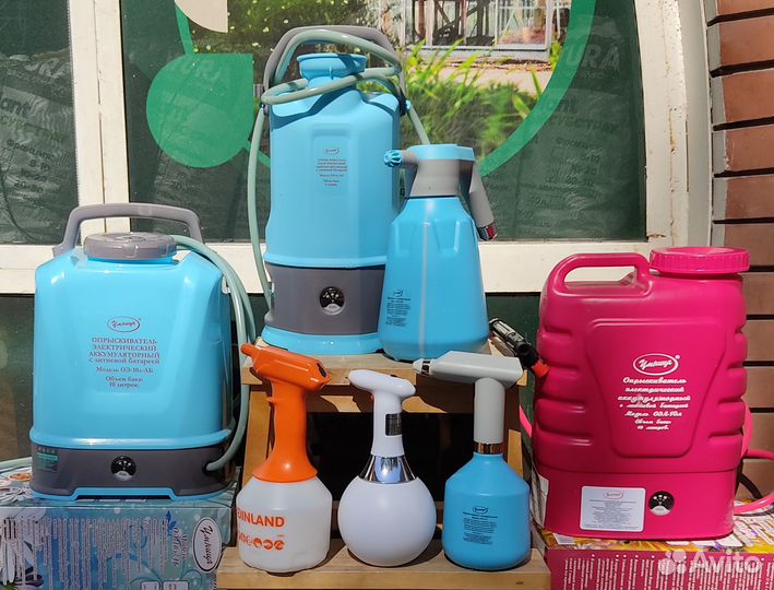 Опрыскиватели Умница с литиевыми аккумуляторами