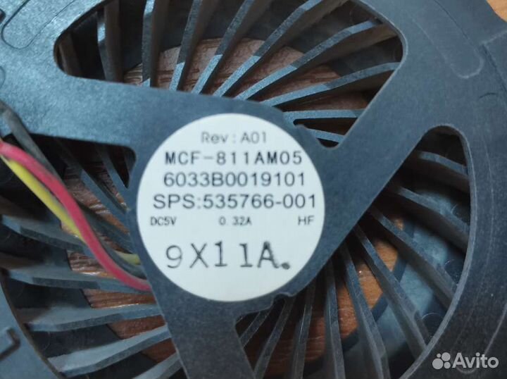 Кулер для ноутбуков HP / Acer Aspire / Toshiba