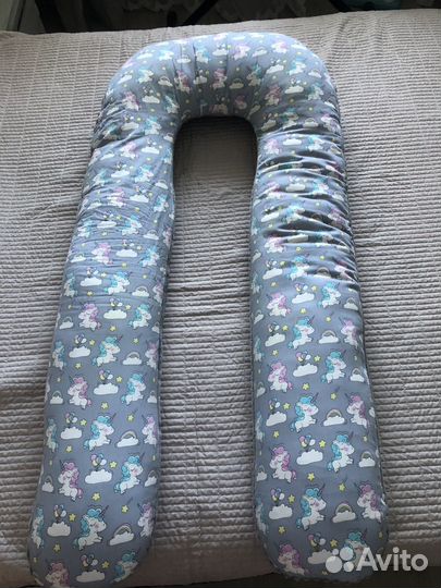 Подушка для беременных с шариками