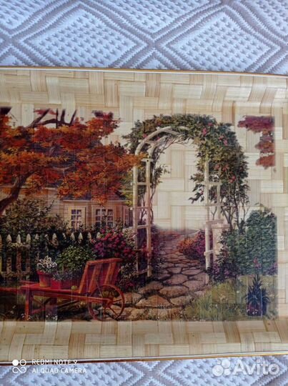 Поднос бамбук