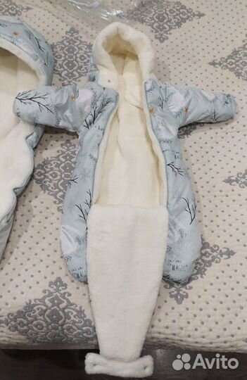 Зимний конверт в коляску