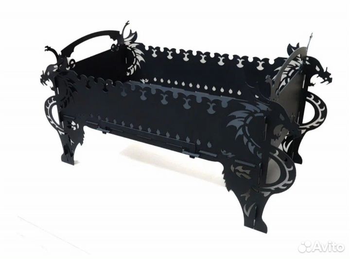 Мангал разборный 4 мм