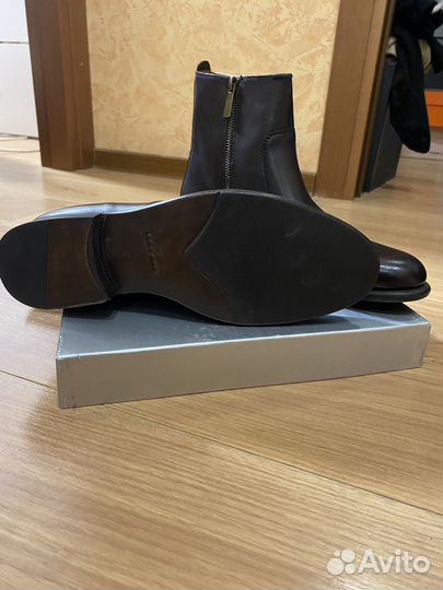 Мужские ботинки осенние zara