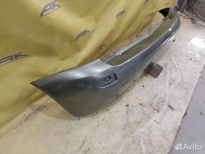 Бампер задний ваз 1119 хэтчбек колумбийская зелен