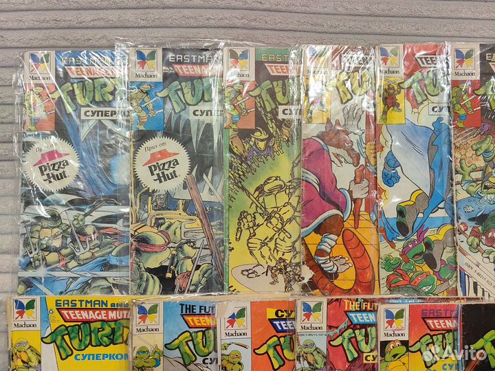 Коллекция комиксов черепашки ниндзя