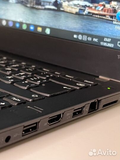 Ноутбук lenovo Т470 IPS FHD, Core i5, SSD256, 8GB