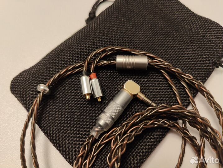 Кабель для наушников (mmcx - 3.5) Гибрид x2 SBoch