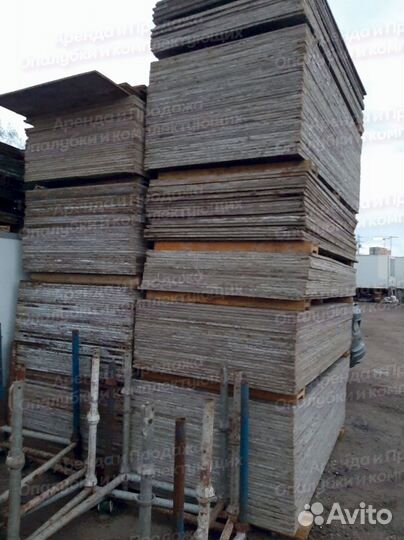 Ламинированная фанера б/у