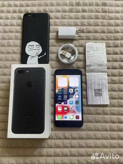 iPhone 7 plus 128гб полный комплект