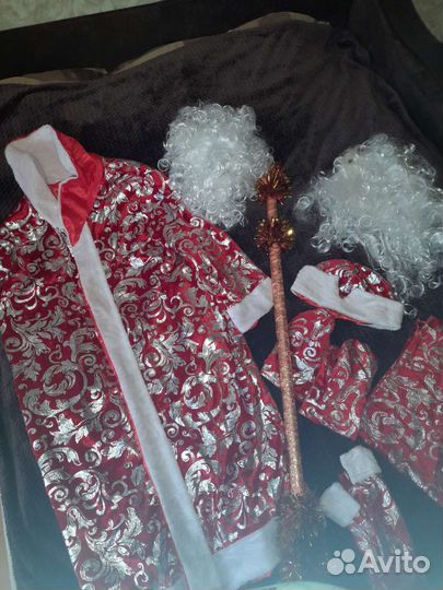 Костюм деда мороза детский