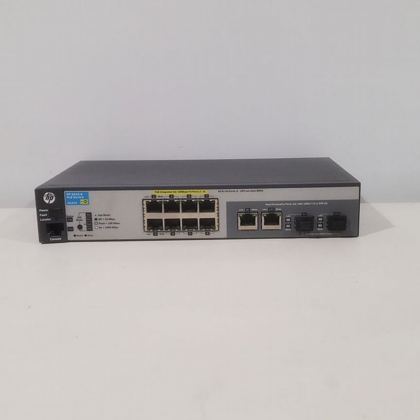 [J9137A] Коммутатор Hp 2520-8-Poe J9137a