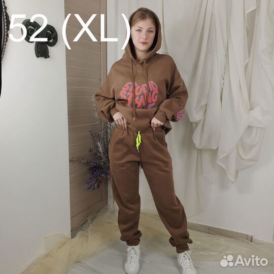 Джоггеры с флисом 7986