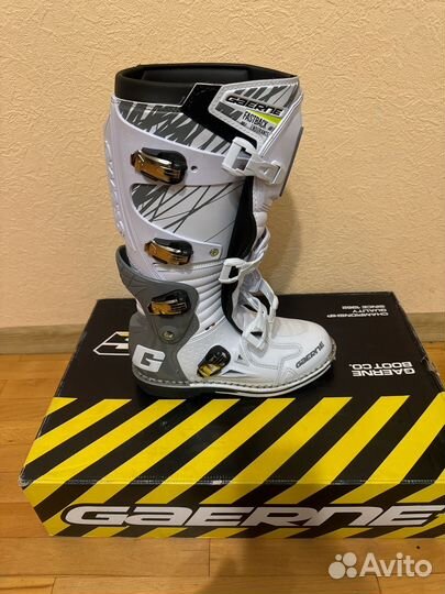 Мотоботы fastback endurance white 43 размер