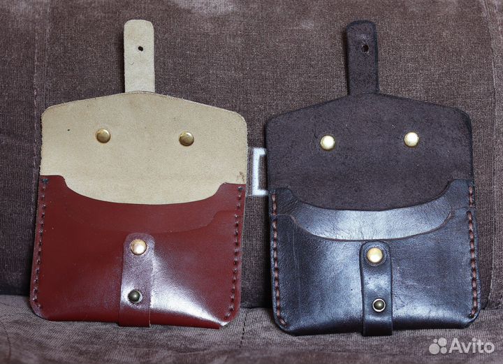 Картхолдер с хлястиком