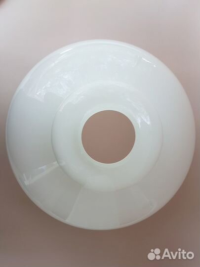 Плафон для люстры/ торшера белый СССР