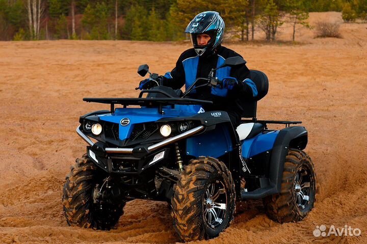 Квадроцикл cfmoto cforce 500HO черный