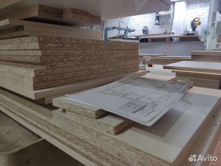 Распил / кромление / изготовление корпусной мебели