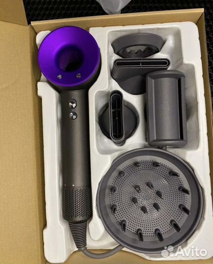 Фен dyson supersonic фиолетовый